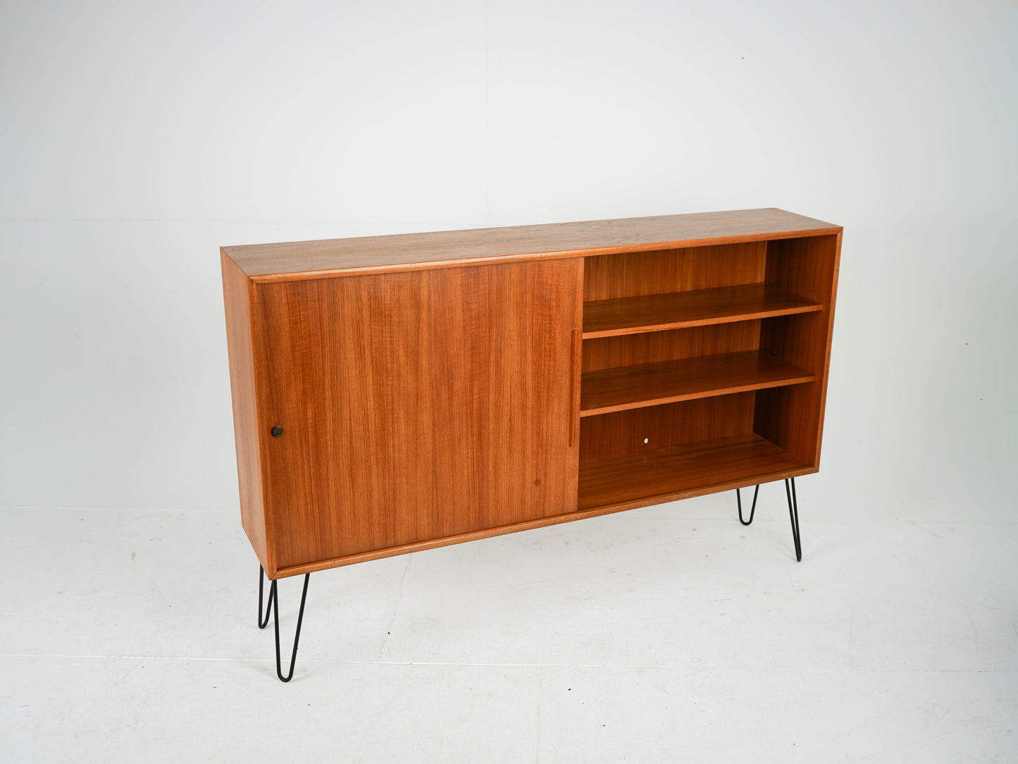 Teak Regal Bücherregal Vintage 60er Mid Century Retro Dänisch