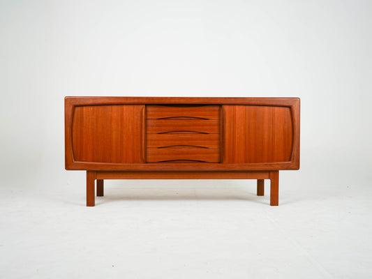 Teak Sideboard Schrank Anrichte Vinyl Vintage Mid Century