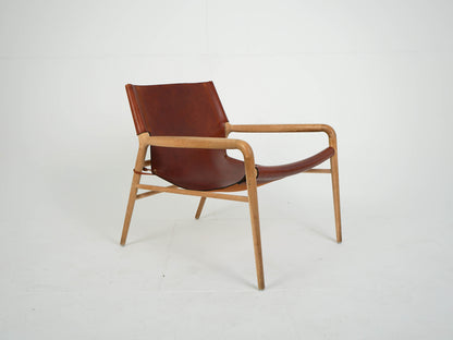 Eiche Leder Sessel RAMA Chair von OX DENMARQ