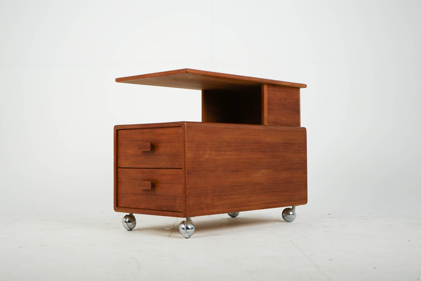 Vintage Teak Couchtisch Beistelltisch Kommode Mid Century