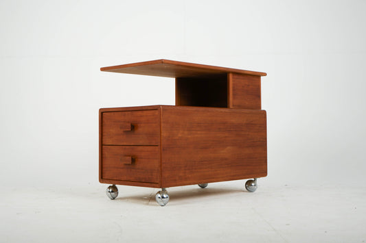 Vintage Teak Couchtisch Beistelltisch Kommode Mid Century