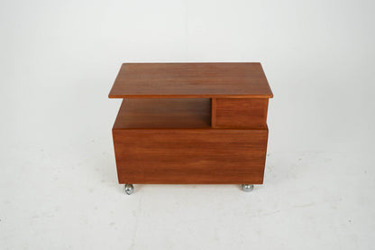 Vintage Teak Couchtisch Beistelltisch Kommode Mid Century