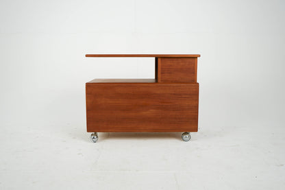 Vintage Teak Couchtisch Beistelltisch Kommode Mid Century