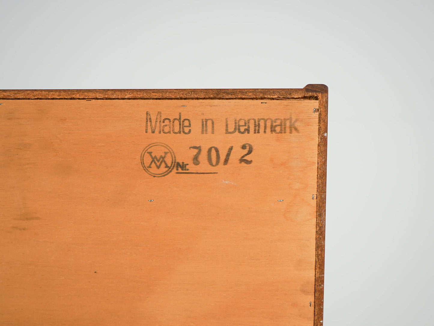 Vintage Teak Sekretär von Arne Wahl Iversen Mid Century