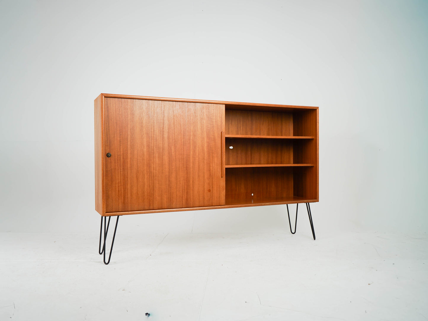 Teak Regal Bücherregal Vintage 60er Mid Century Retro Dänisch