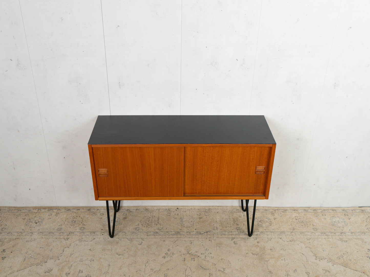 Teak Sideboard Kommode Anrichte Dänisch Vintage 60er Mid Century