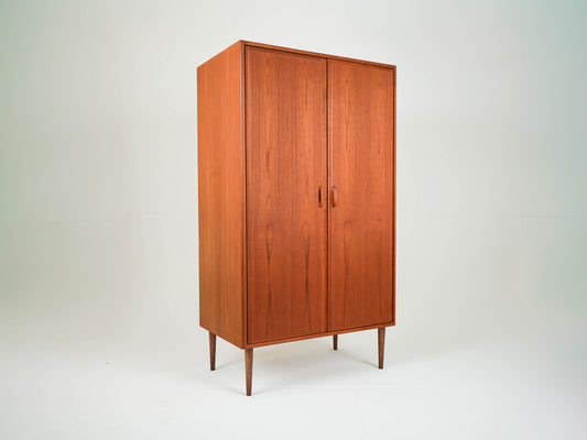 Teak Schrank Kleiderschrank Vinyl Vintage Mid Century