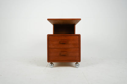 Vintage Teak Couchtisch Beistelltisch Kommode Mid Century