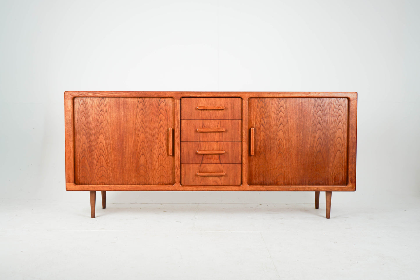 Teak Sideboard Schrank Vinyl Vintage Mid Century