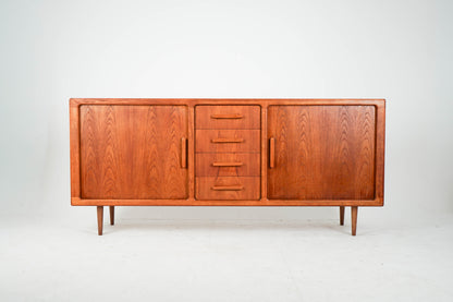 Teak Sideboard Schrank Vinyl Vintage Mid Century