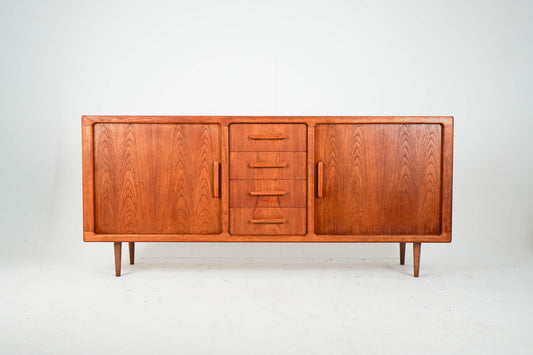 Teak Sideboard Schrank Vinyl Vintage Mid Century