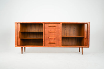Teak Sideboard Schrank Vinyl Vintage Mid Century