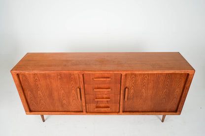 Teak Sideboard Schrank Vinyl Vintage Mid Century