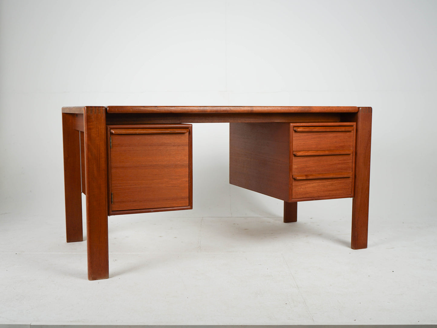 Vintage Teak Schreibtisch Desk Mid Century 60er
