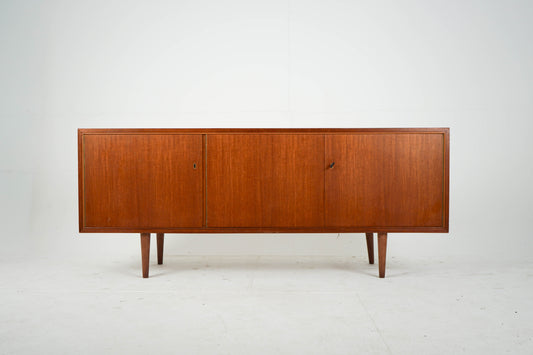 Teak Sideboard Schrank Anrichte Vinyl Vintage Mid Century