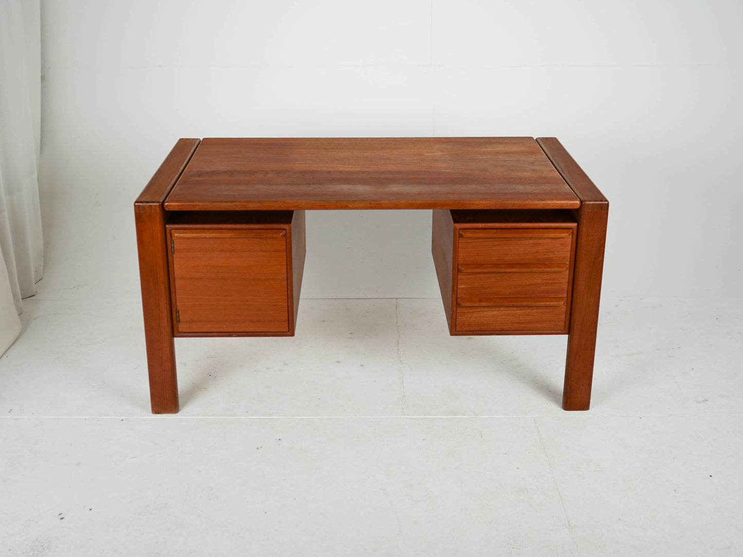 Vintage Teak Schreibtisch Desk Mid Century 60er