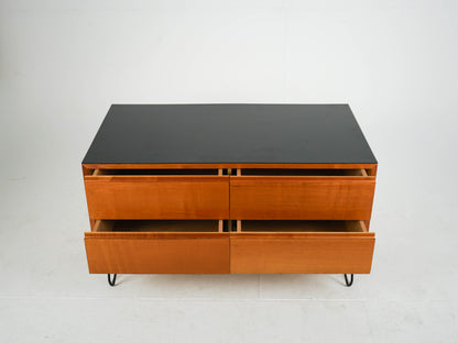 Mid Century Kommode Sideboard Dänisch Vintage Ahornholz