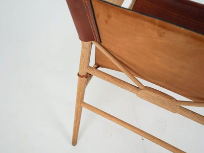Eiche Leder Sessel RAMA Chair von OX DENMARQ