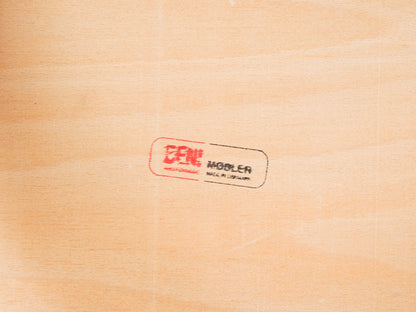 1v3 Esszimmerstuhl Vintage Teak Stuhl Beige