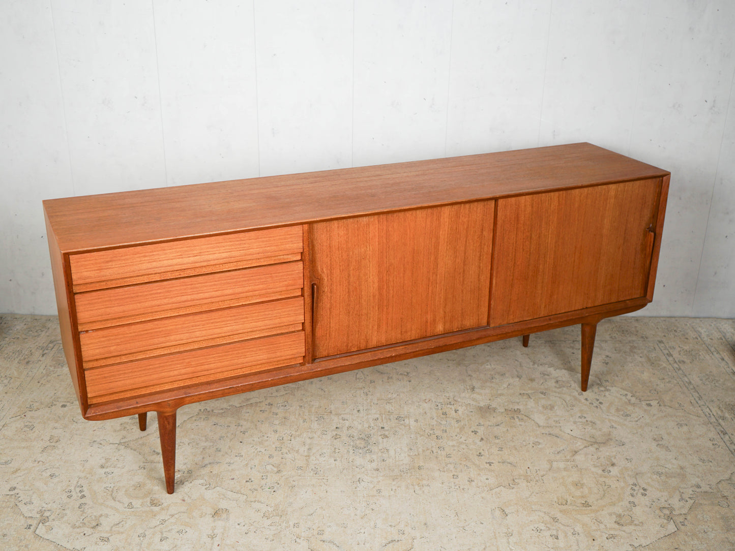 Teak Sideboard Omann Jun Model 18 Vintage Dänisch