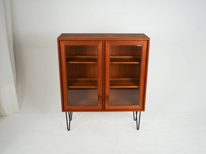 Teak Vitrine Highboard Schrank Vintage 60er Mid Century Dänisch
