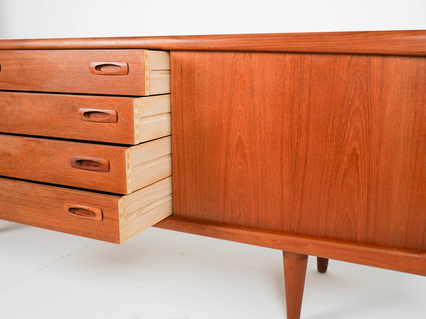 Teak Sideboard HP Hansen Vintage Mid Century