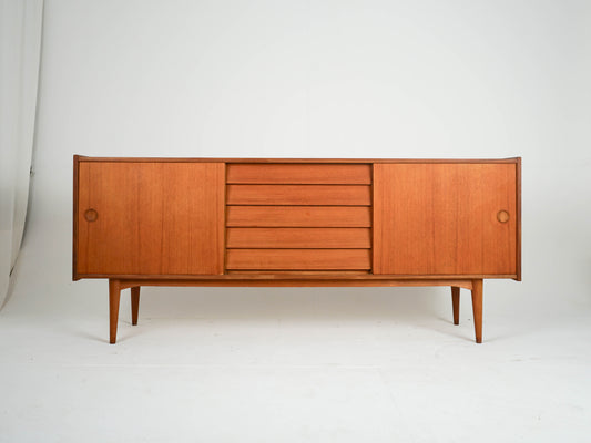 Teak Sideboard Schrank Vintage Mid Century 60er Danish Design