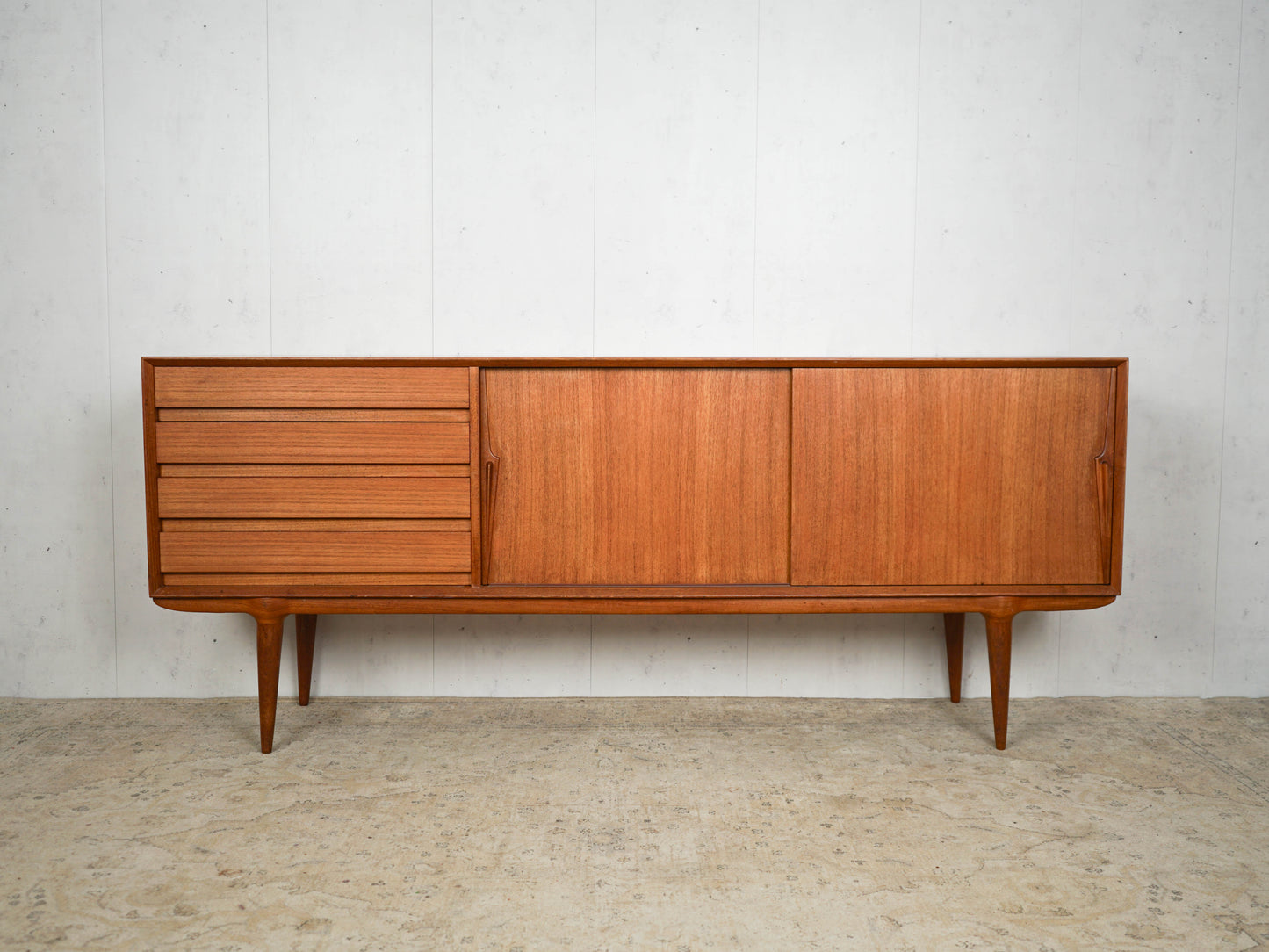 Teak Sideboard Omann Jun Model 18 Vintage Dänisch