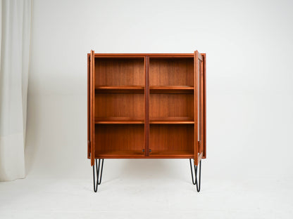 Teak Vitrine Highboard Schrank Vintage 60er Mid Century Dänisch