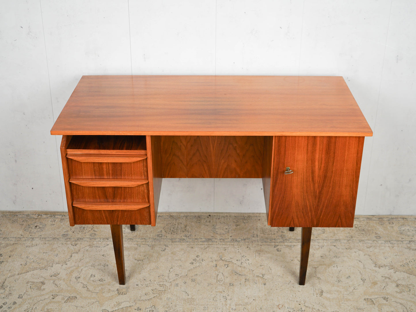 Teak Schreibtisch Desk Vintage 60er Mid Century