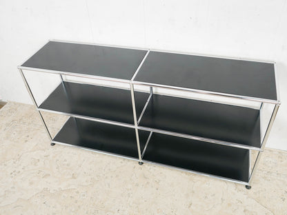 USM Haller Regal Graphitschwarz