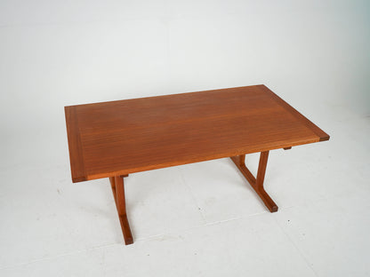 Vintage Teak Couchtisch Beistelltisch Mid Century