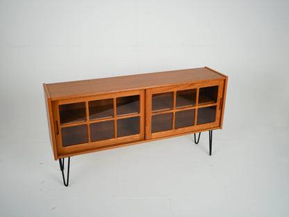 Teak Vitrine Sideboard Vintage 60er Mid Century Dänisch