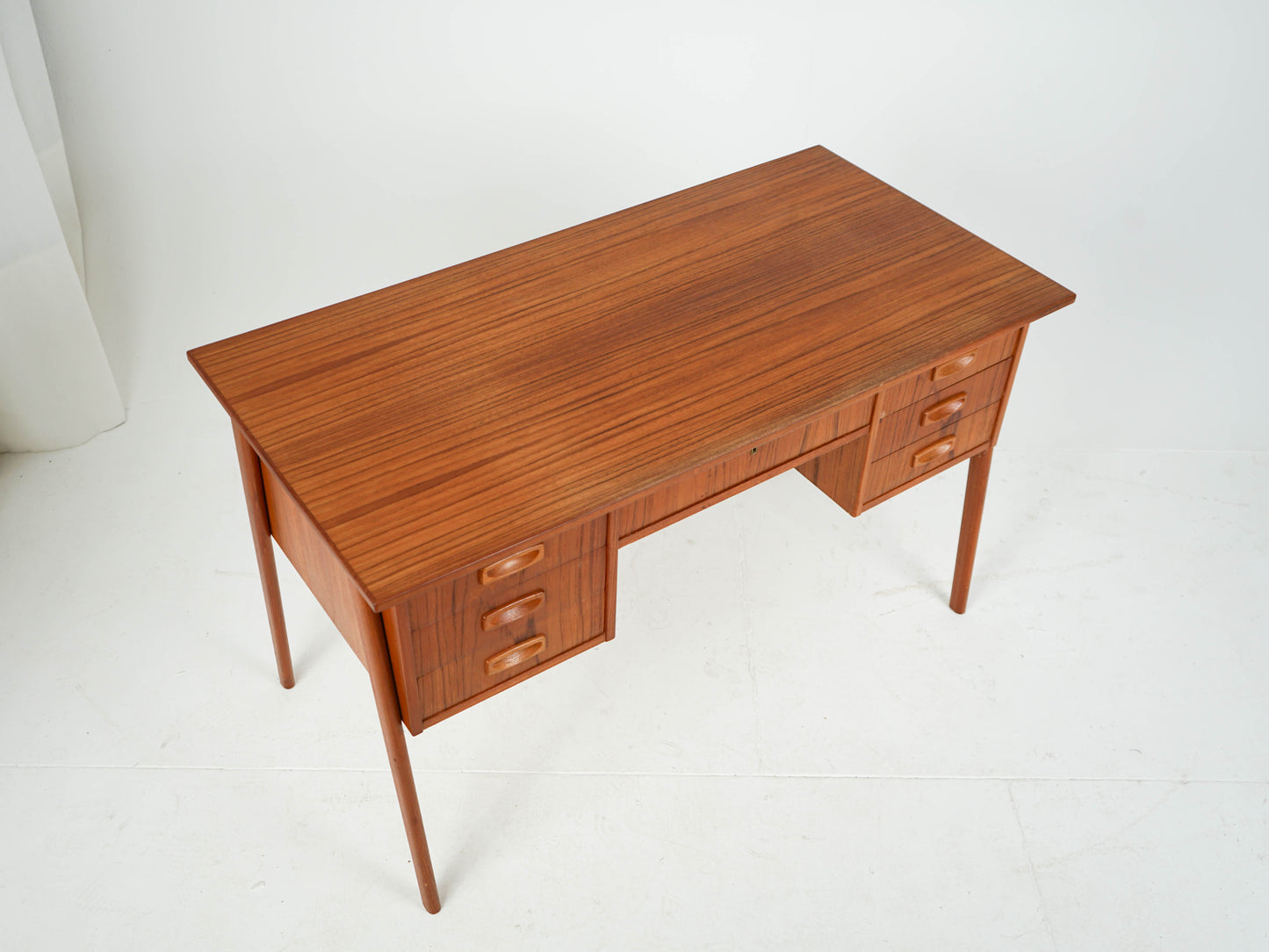 Vintage Teak Schreibtisch Desk Mid Century 60er