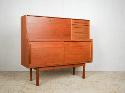 Teak Sideboard Sekretär Dänisch Vintage 60er Mid Century