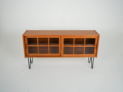 Teak Vitrine Sideboard Vintage 60er Mid Century Dänisch