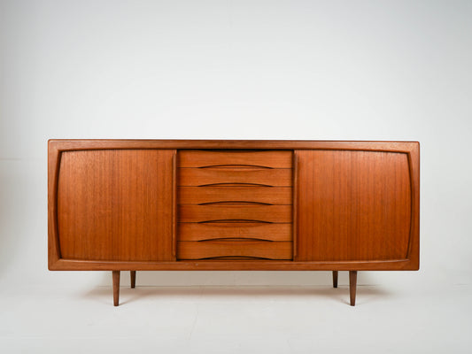 Teak Sideboard Anrichte Dänisch Vintage 60er Mid Century