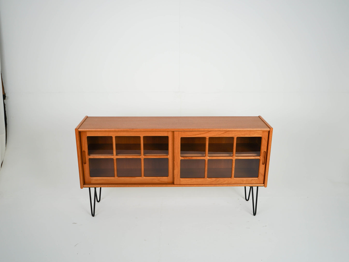 Teak Vitrine Sideboard Vintage 60er Mid Century Dänisch
