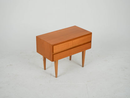 Vintage Teak Nachttisch Kommode Anrichte Mid Century