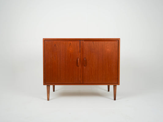 Teak Sideboard Schrank Anrichte Vinyl Vintage Mid Century