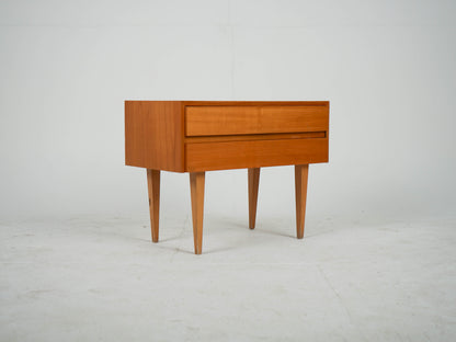 Vintage Teak Nachttisch Kommode Anrichte Mid Century