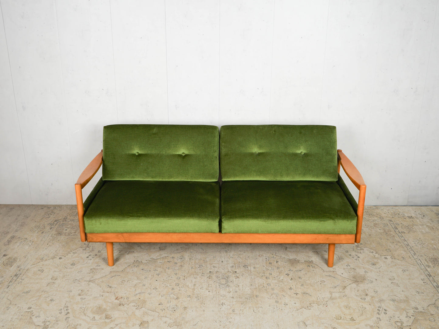 Knoll Sofa Daybed Vintage Mid Century Schlafcouch