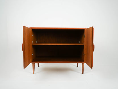 Teak Sideboard Schrank Anrichte Vinyl Vintage Mid Century