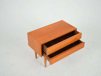 Vintage Teak Nachttisch Kommode Anrichte Mid Century