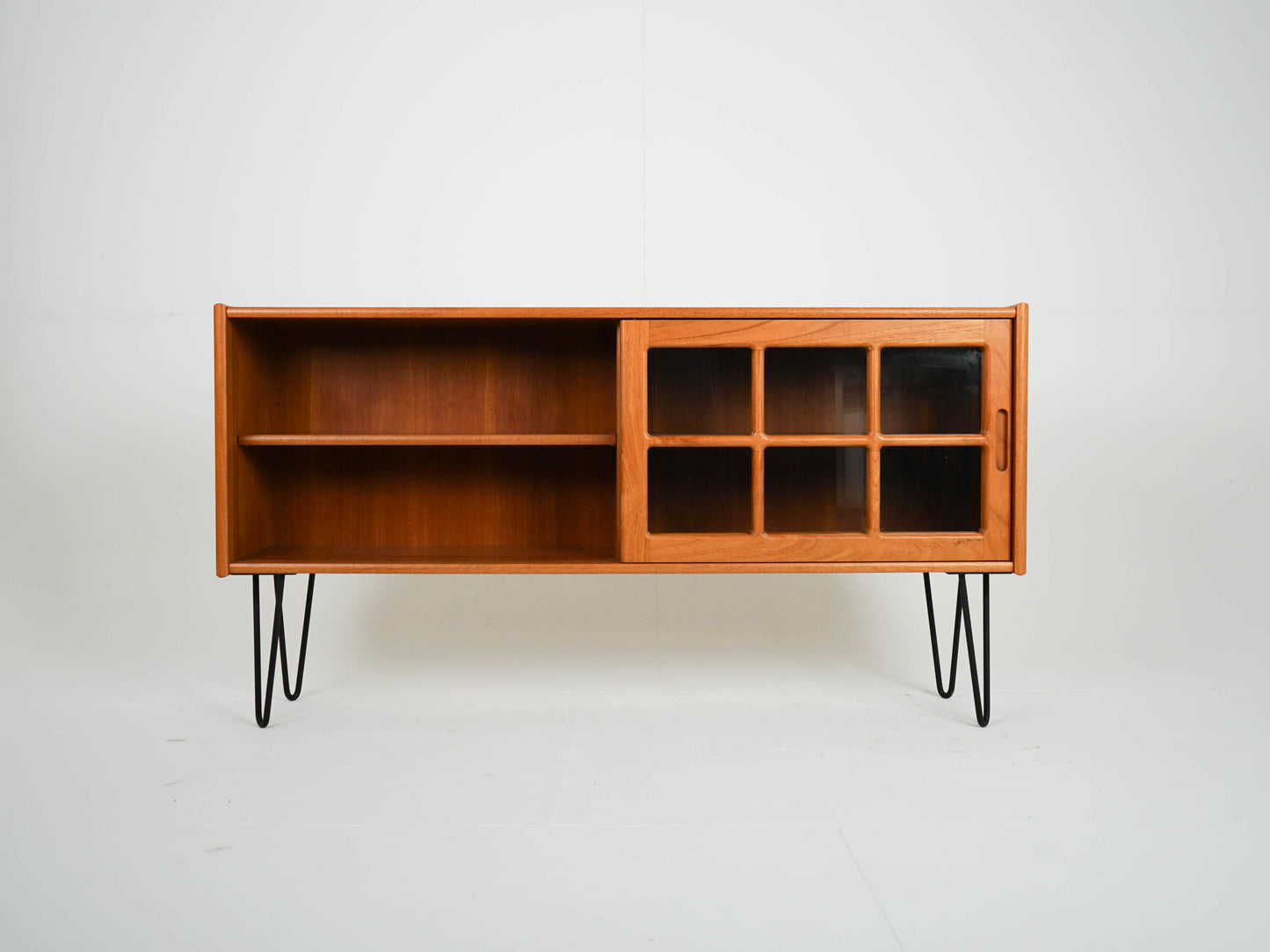 Teak Vitrine Sideboard Vintage 60er Mid Century Dänisch