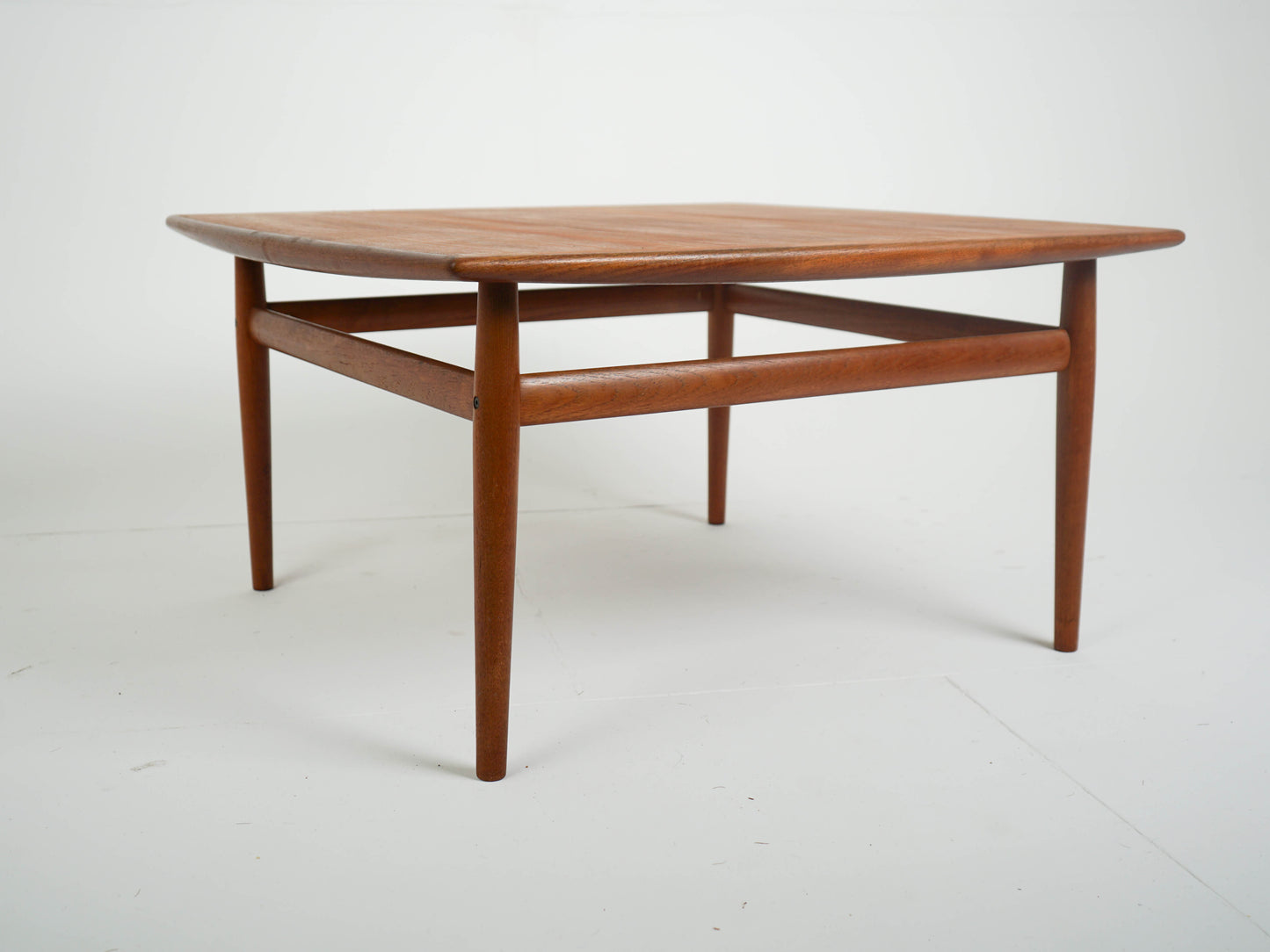 Vintage Teak Couchtisch Grete Jalk für Glostrup Mid Century
