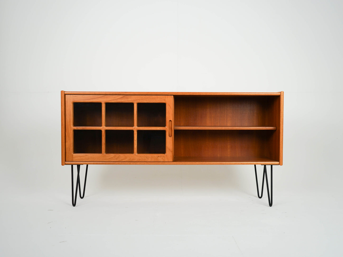 Teak Vitrine Sideboard Vintage 60er Mid Century Dänisch