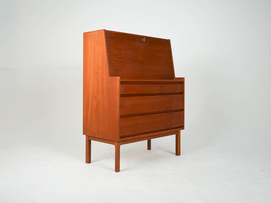 Vintage Teak Sekretär Mid Century Kommode Anrichte