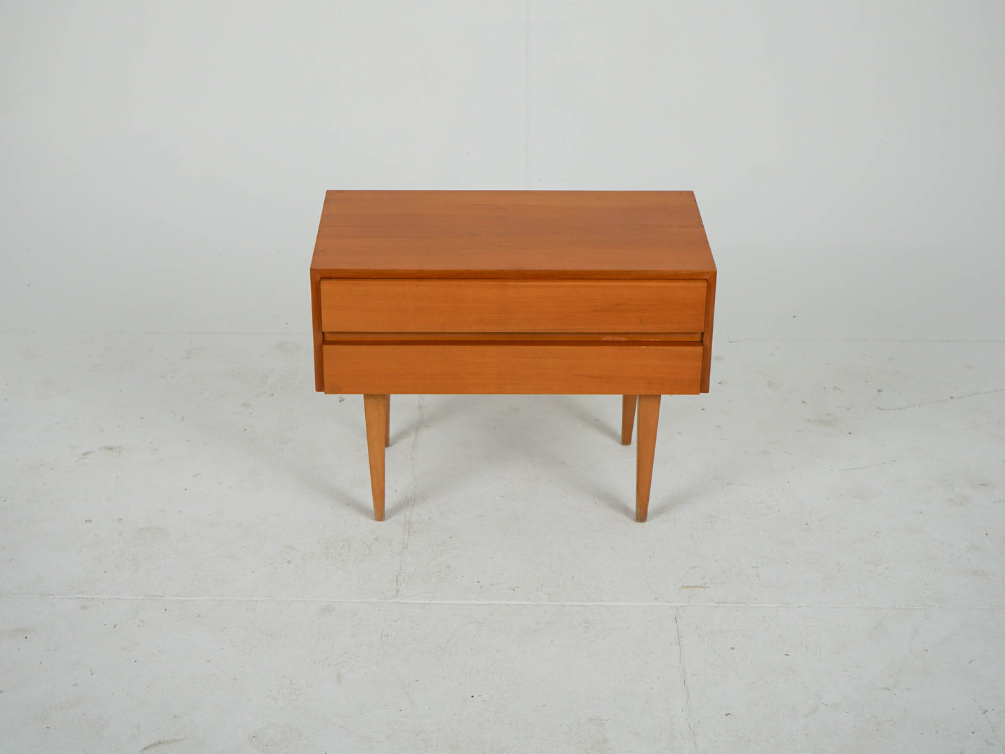 Vintage Teak Nachttisch Kommode Anrichte Mid Century