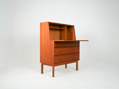 Vintage Teak Sekretär Mid Century Kommode Anrichte